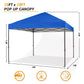10' x 10' Pop-Up Instant Canopy Tent Blue