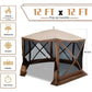 12’ x 12’ Gazebo Canopy Tent Protable Camping Instant Screen House